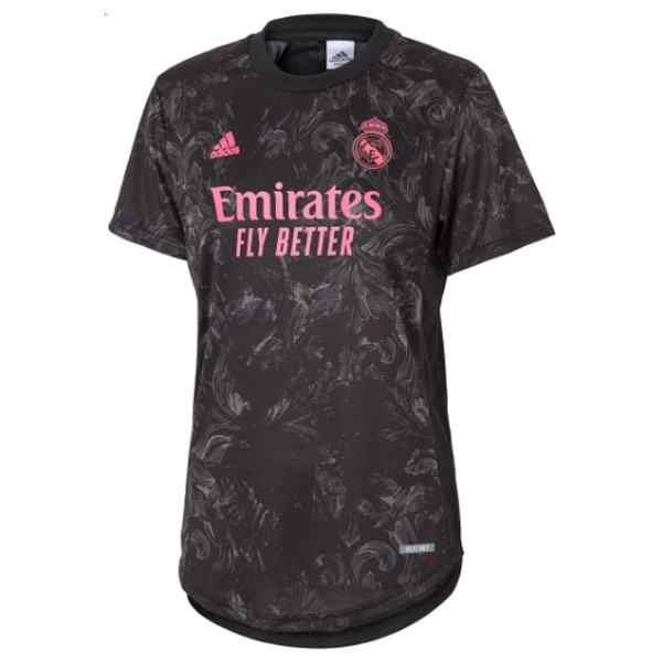 Camiseta Real Madrid Tercera Equipación Mujer 2020-2021 Negro